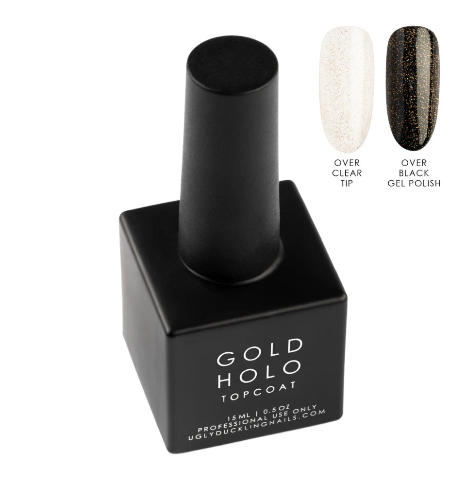 No Wipe Gold Holo Top Coat