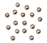 CLEAR AS MUD GENUINE CRYSTAL RHINESTONES- ROUND FLATBACK COLOURS