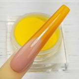 COLOURED ACRYLIC- ORANGES AND YELLOWS