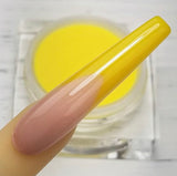 COLOURED ACRYLIC- ORANGES AND YELLOWS