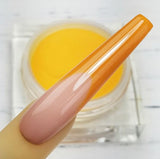 COLOURED ACRYLIC- ORANGES AND YELLOWS