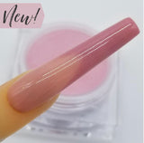 COLOURED ACRYLICS - PINKS AND PURPLES