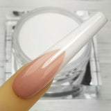COLOURED ACRYLIC POWDER - WHITES