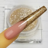 COLOURED ACRYLIC POWDER - GOLDS & BROWNS