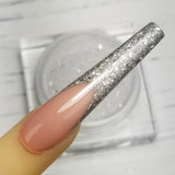 COLOURED ACRYLIC POWDER - SILVERS & BLACKS