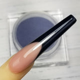 COLOURED ACRYLIC POWDER - SILVERS & BLACKS