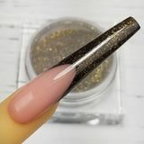 COLOURED ACRYLIC POWDER - GOLDS & BROWNS