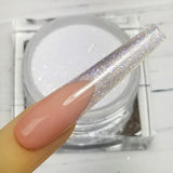 COLOURED ACRYLIC POWDER - WHITES