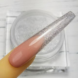 COLOURED ACRYLIC POWDER - SILVERS & BLACKS
