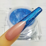 COLOURED ACRYLIC POWDER - BLUES & GREENS
