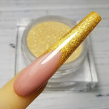 COLOURED ACRYLIC POWDER - GOLDS & BROWNS