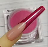 COLOURED ACRYLICS - PINKS AND PURPLES
