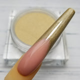 COLOURED ACRYLIC POWDER - GOLDS & BROWNS