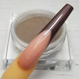 COLOURED ACRYLIC POWDER - GOLDS & BROWNS