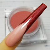 COLOURED ACRYLIC POWDER - REDS &  COPPERS