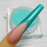 COLOURED ACRYLIC POWDER - BLUES & GREENS