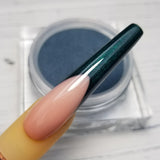 COLOURED ACRYLIC POWDER - BLUES & GREENS