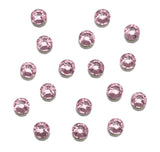 CLEAR AS MUD GENUINE CRYSTAL RHINESTONES- ROUND FLATBACK COLOURS