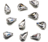 2021 NEW CLEAR AS MUD GENUINE CRYSTAL RHINESTONES - POINTED BACK