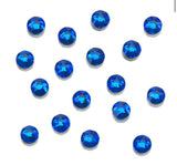 CLEAR AS MUD GENUINE CRYSTAL RHINESTONES- ROUND FLATBACK COLOURS