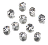 2021 NEW CLEAR AS MUD GENUINE CRYSTAL RHINESTONES - POINTED BACK