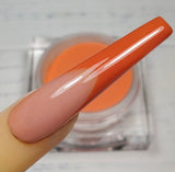 COLOURED ACRYLIC- ORANGES AND YELLOWS