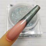 COLOURED ACRYLIC POWDER - BLUES & GREENS