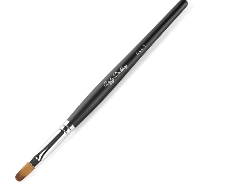 Gel Brush 2 - Matte Black Wood Handle