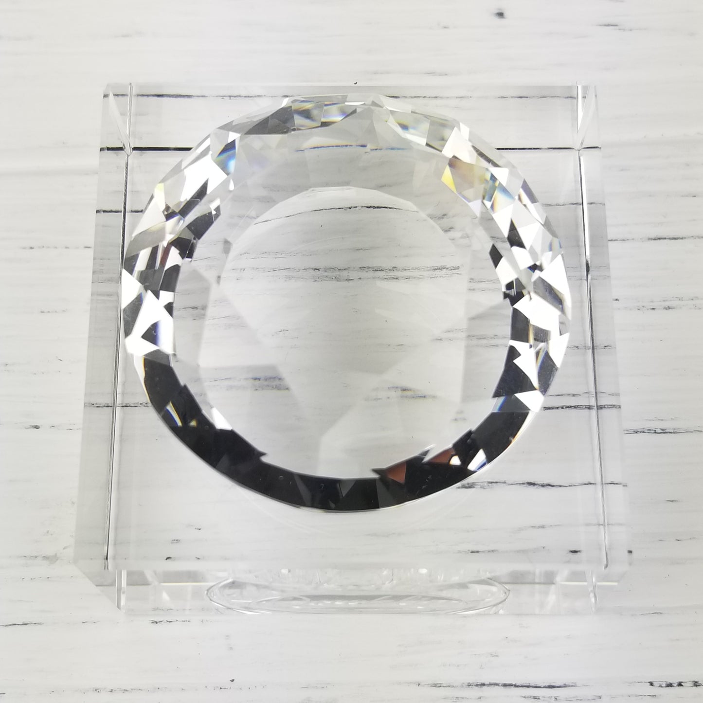 CRYSTAL DAPPEN DISH SET