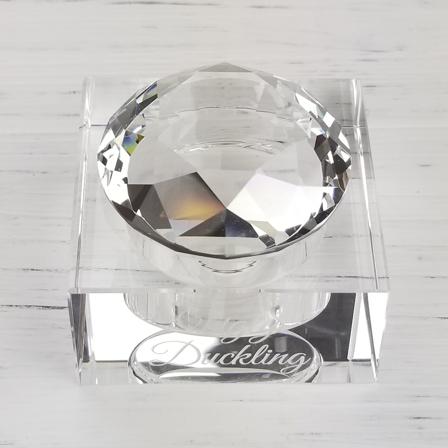 CRYSTAL DAPPEN DISH SET