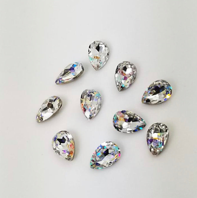 Genuine Crystal Rhinestone - Pointed Back