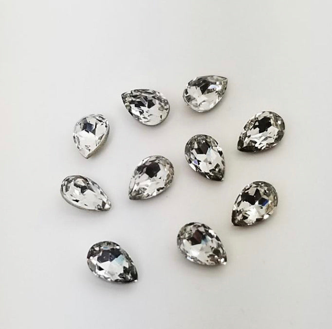 Genuine Crystal Rhinestone - Pointed Back