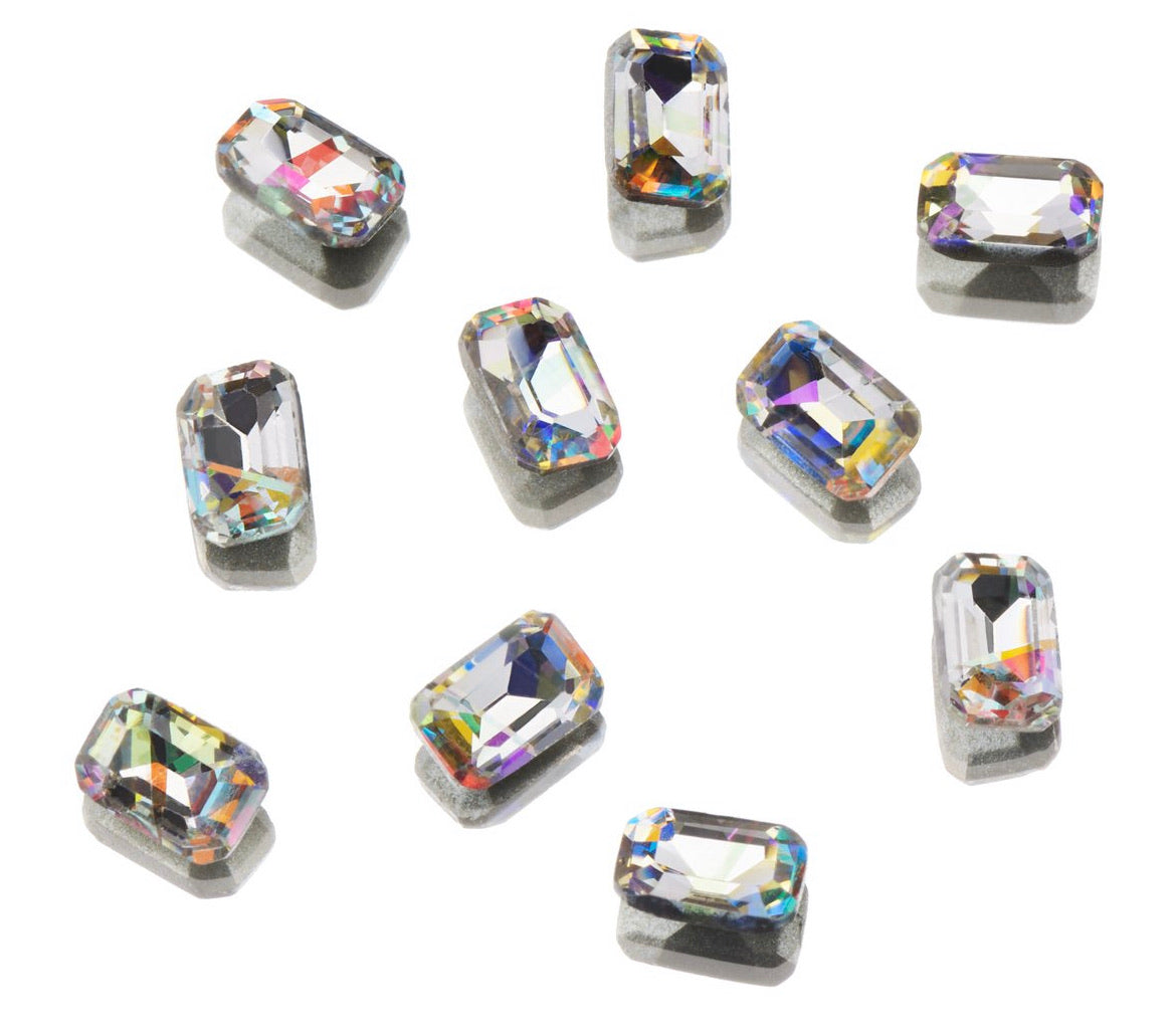 2021 NEW CLEAR AS MUD GENUINE CRYSTAL RHINESTONES - POINTED BACK