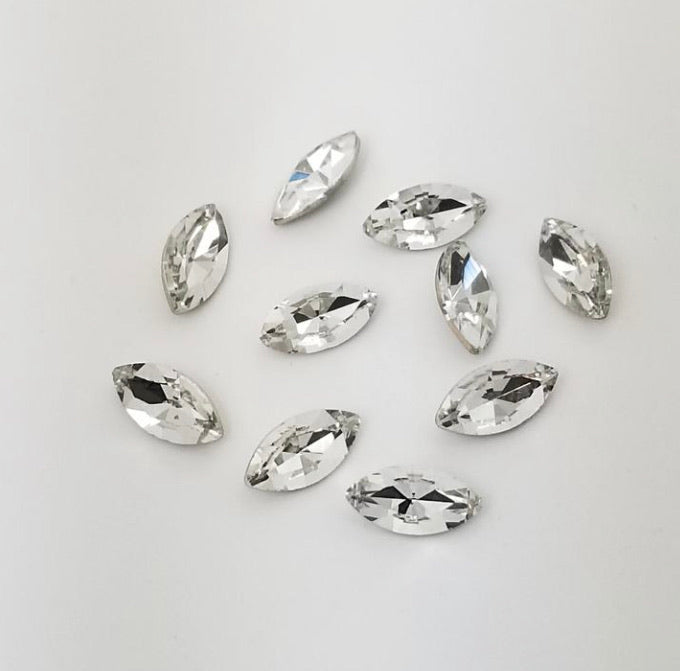 Genuine Crystal Rhinestone - Pointed Back