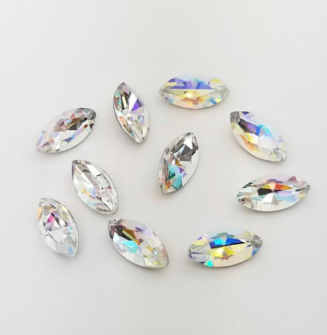 Genuine Crystal Rhinestone - Pointed Back